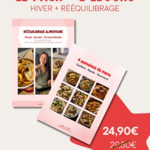 PACK DE 2 EBOOKS - Hiver + rééquilibrage